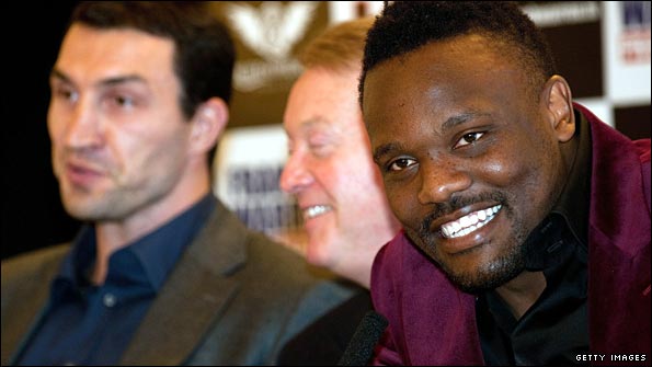 Derek Chisora and Sam Sexton