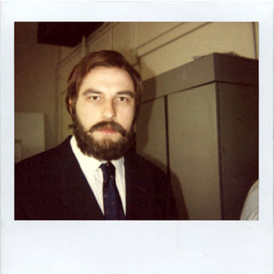 David Walliams make-up polaroid