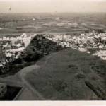 The shadow of the Pyramid over Mena village