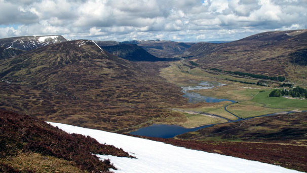 Ben also took this shot, which he says is a view of Drumochter few see.
