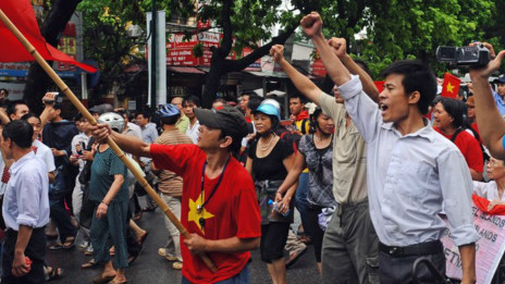 Biểu tình chống Trung Quốc ở Hà Nội