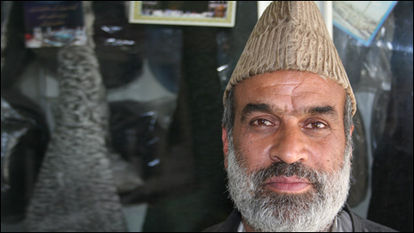 A traditional hat maker in Kabul