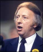 NUM leader Arthur Scargill at the TUC in 1984