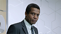 Ric (Hugh Quarshie) begins a zero-tolerance policy towards violence