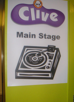 Main Stage sign