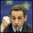 O presidente da França e da UE, Nicolas Sarkozy, durante reunião sobre mudanças climáticas
