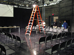 Setting up at Wosu@COSI