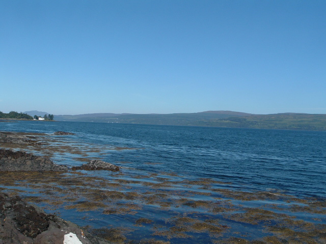 Salen Bay - it really is that blue!