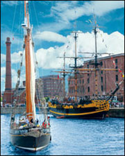 albert dock ships