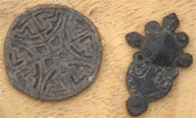 Photo of artefacts found at Kaupang