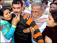 سمجھوتہ ایکسپریس میں ہلاک ہونے والوں کے رشتہ دار