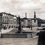 Another glimpse taken around the middle of town. Zwittau.