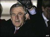 جورج بوش، رئيس جمهوری آمريکا