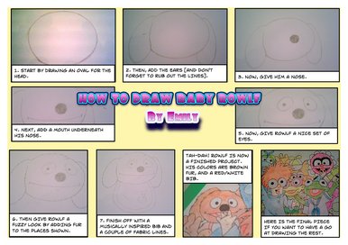 How to Draw Baby Rowlf