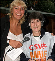 Jenny Jones and Maggie smith, BBC WM