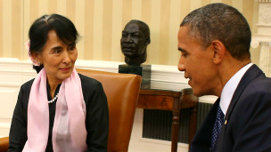 Tổng thống Barack Obama tiếp bà Suu Kyi