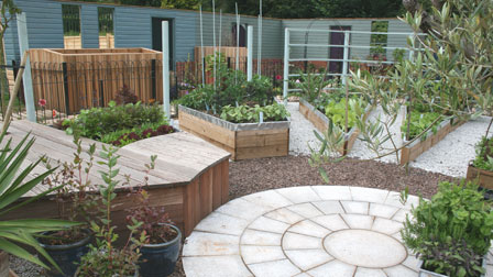 the Gourmet Veg Garden at Greenacre