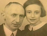 Helga with her father, the photograph was taken on his 50th birthday