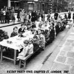 VE Day party, Chapter Street, London, SW1