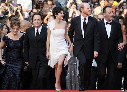 कान्स में 'दा विंची कोड' के कलाकार