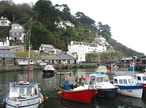 Polperro harbour