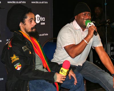 Damian Marley and Robbo Ranx