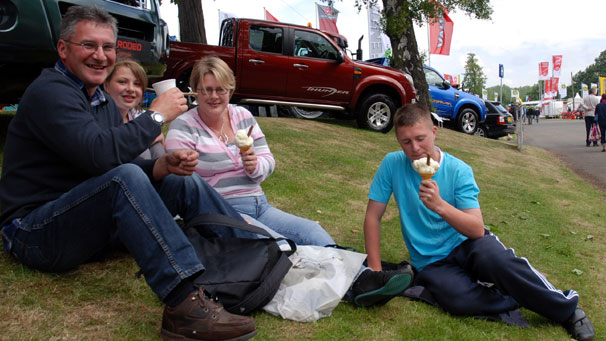 Robert, Eilidh, Sally and Robbie