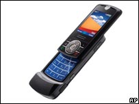 Bir cep telefonu