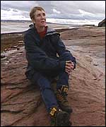Ann Cleeves on Hilbre Island