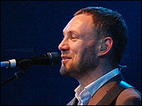 David Gray smiling