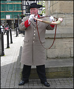 Setting the watch in Ripon