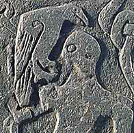 Image of stone cross from the Isle of Man