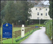 Hotel at end of drive