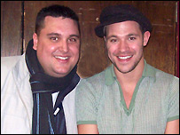 Rory McAllister and Will Young