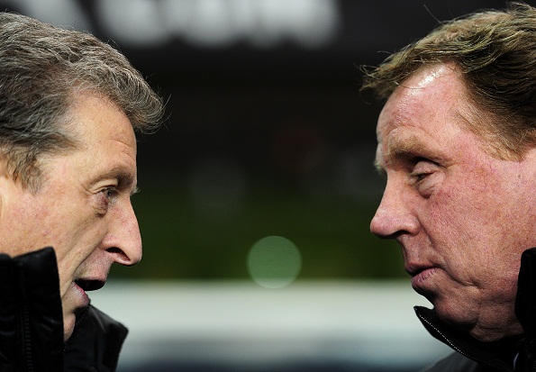 Roy Hodgson and Harry Redknapp