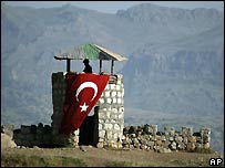 Turkish border with Iraq