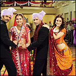 The cast of Mr Black and Mr White