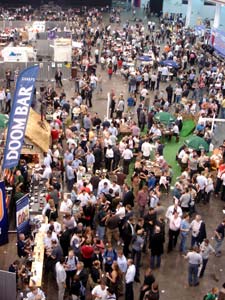 Inside Earl's Court (photo: Shalinee Singh)