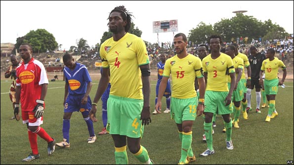 Togo players