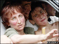 روسی فوج نے دارالحکومت گروزنی کو کھنڈر بنا دیا