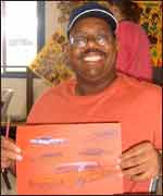 "Camper who was excellent at drawing cars and drew 184 in the week that he was there. He had mild autism and was a fantastic artist."