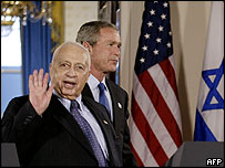 صدر بش اور شیرون