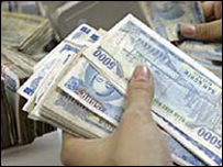 Đếm tiền VND