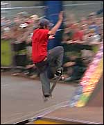 Danny in competition