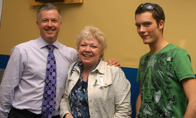 Di and Glyn meet former Big Welsh Challenge cast member Derek Brockway