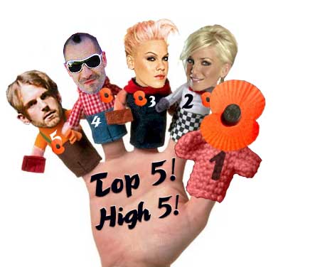 Top 5 High 5