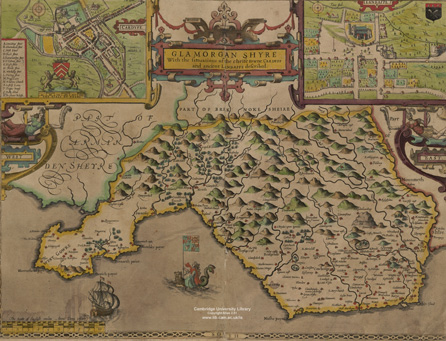John Speed - Glamorganshire