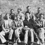The Friends Ambulance Unit in Summer 1940. Norman Ellis is on the back row, third from left. The man in the front row holding the skull is Sydney Carter, Section Leader, who later wrote two modern hymns, ‘Lord of the Dance’ (an adaptation of a Shaker hymn) and ‘One more step [along the road I go]’.