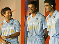 सचिन, द्रविड़ और गांगुली