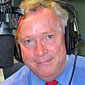 Roy in the BBC Radio Ulster studio